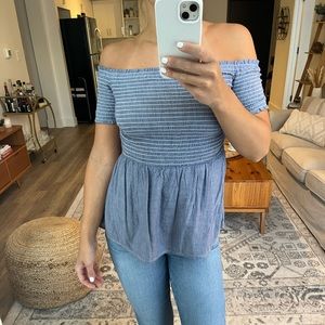 Old Navy Off the Shoulder Shirt